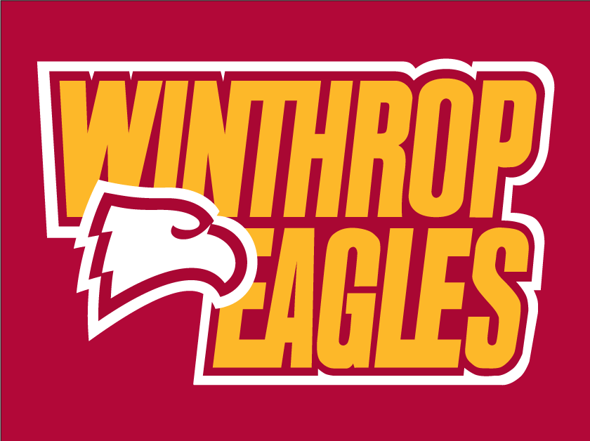 Winthrop Eagles 1995-Pres Wordmark Logo 01 iron on paper